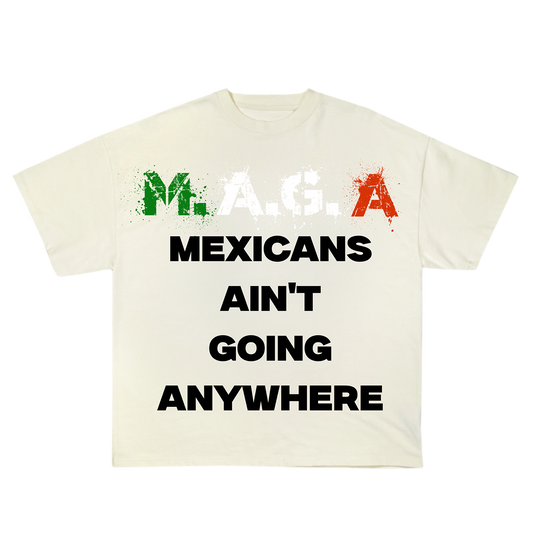 Cream "M.A.G.A" Tee