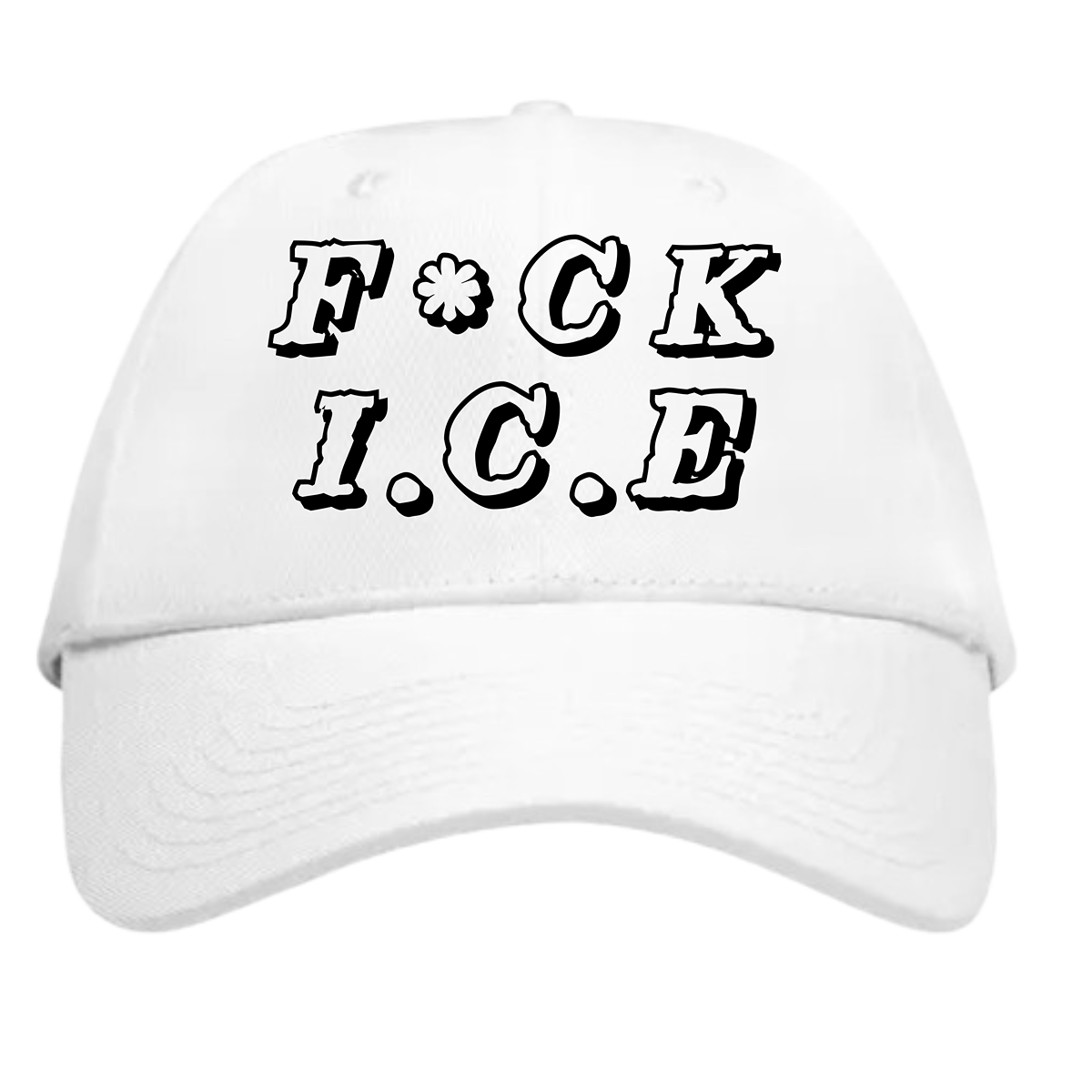 "F*CK I.C.E" White Hat