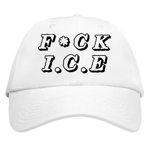 "F*CK I.C.E" White Hat