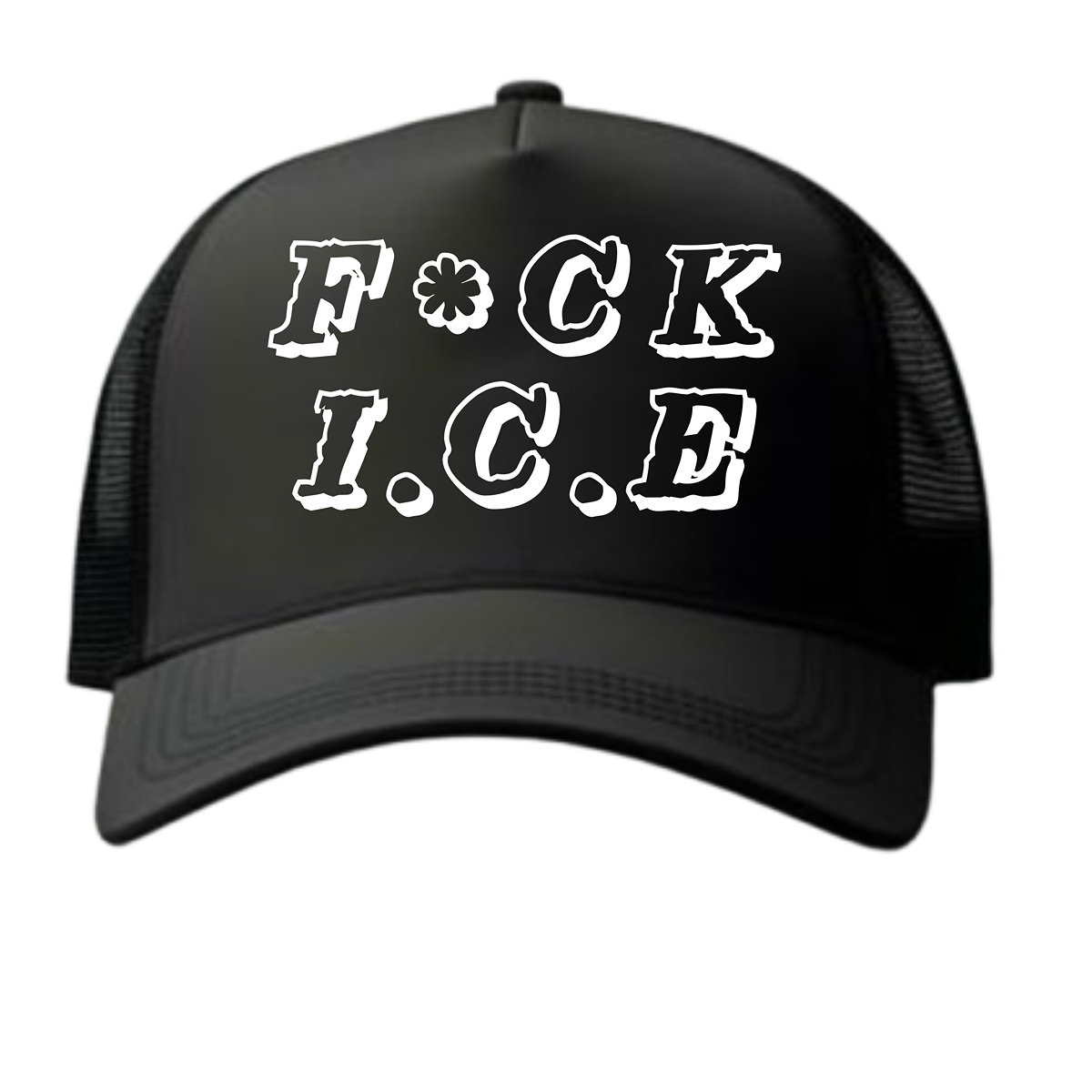 Black "F*CK I.C.E" Cap