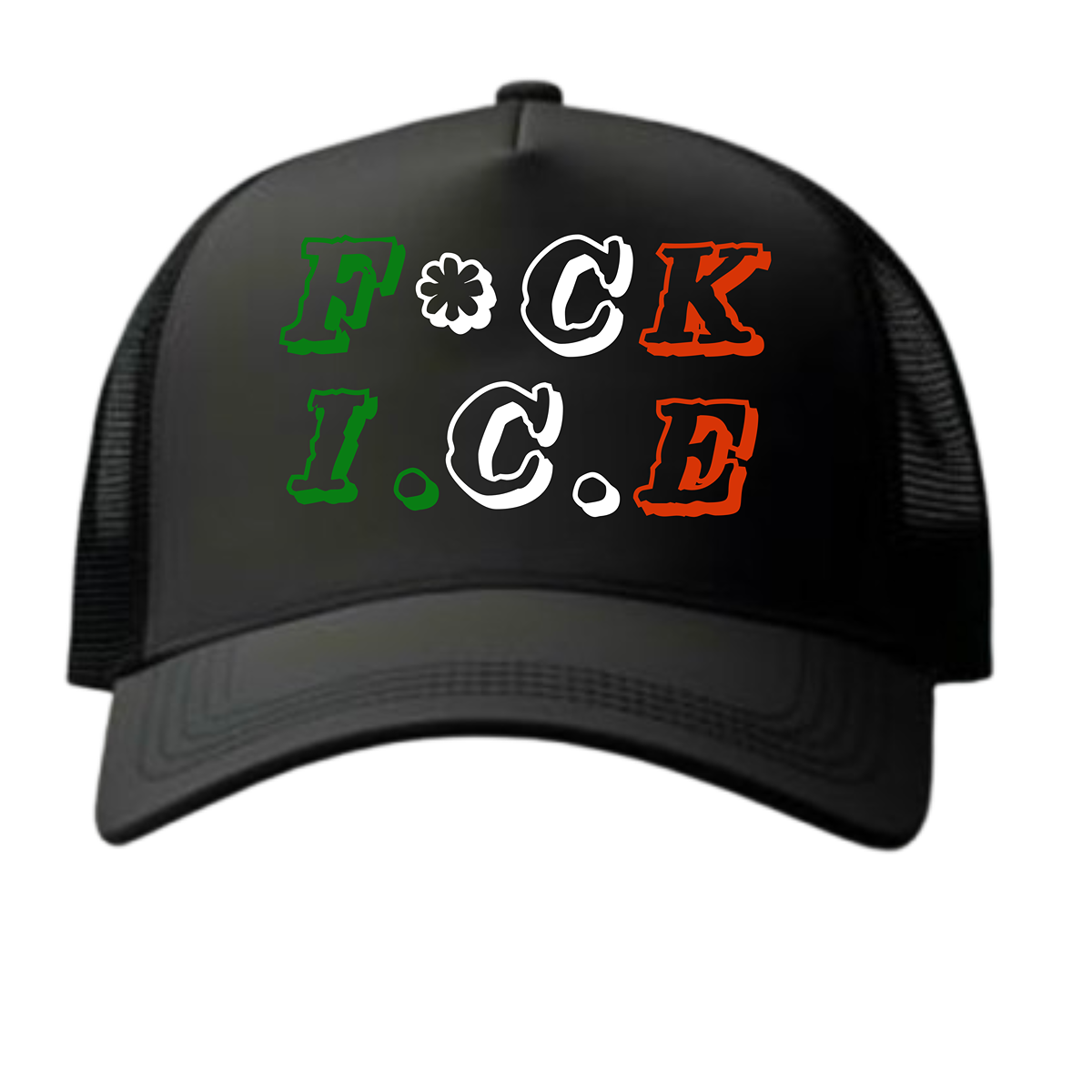 Black "F*CK I.C.E" Mex Cap